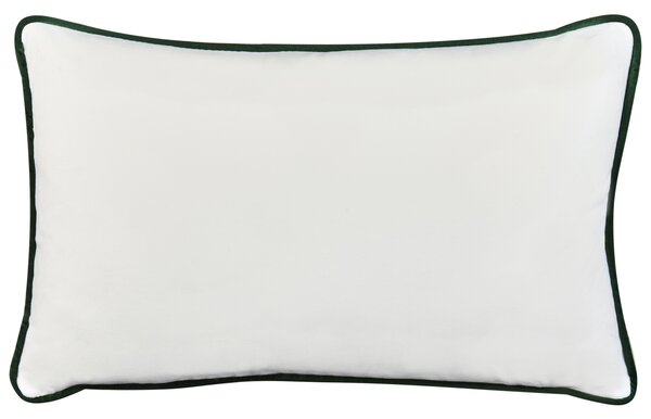 Sada 2 vonkajších dekoratívnych vankúšov viacfarebná polyester 30 x 50 cm geometrický vzor záhradné doplnky