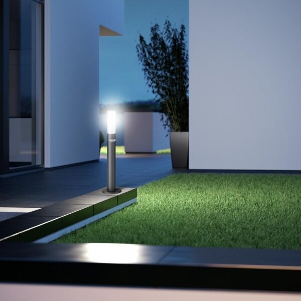 STEINEL 69469 - LED Vonkajšia lampa GL 65 LED/8,5W/230V 3000K antracit