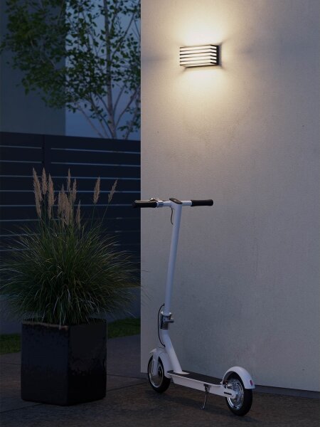 Redo 90639-LED Vonkajšie nástenné svietidlo BLAZE LED/12W/230V 3000K IP54 antracit