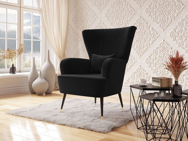 Mirjan24 Kreslo do obývačky Pirko, Dostupné poťahy: Magic Velvet 2258 5903211173233
