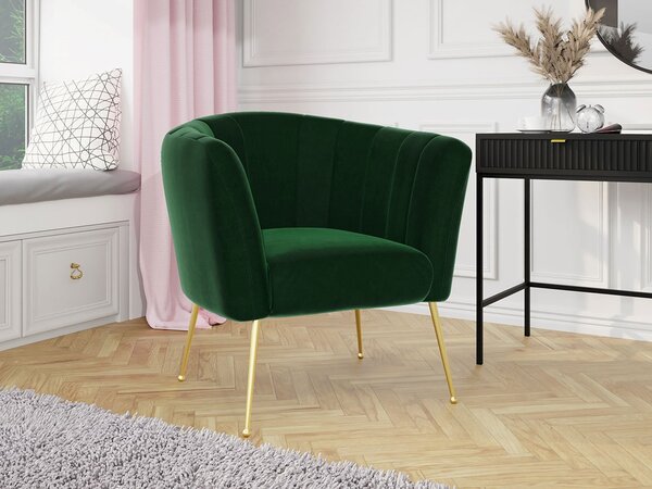 Mirjan24 Čalúnené kreslo Rimilo, Dostupné poťahy: Magic Velvet 2217 5903211173264