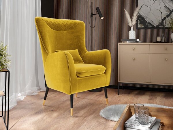 Mirjan24 Čalúnené kreslo Arisean, Dostupné poťahy: Magic Velvet 2258 5903211173479