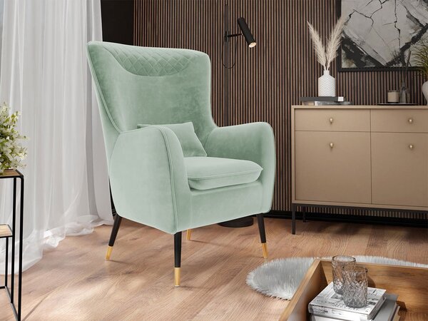 Mirjan24 Čalúnené kreslo Arisean, Dostupné poťahy: Magic Velvet 2258 5903211173479