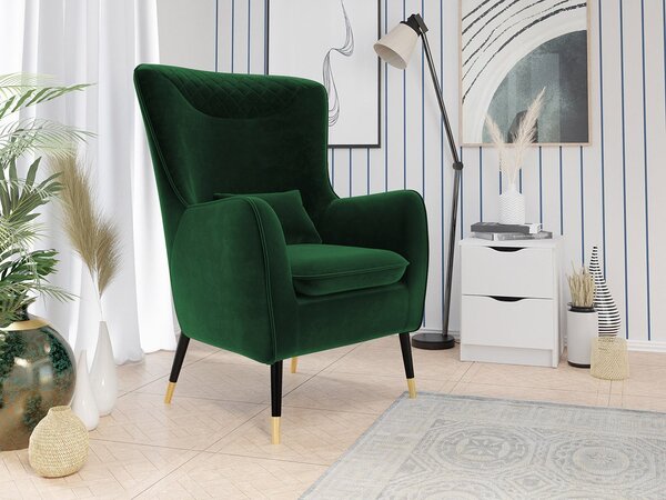 Mirjan24 Čalúnené kreslo Arisean, Dostupné poťahy: Magic Velvet 2258 5903211173479