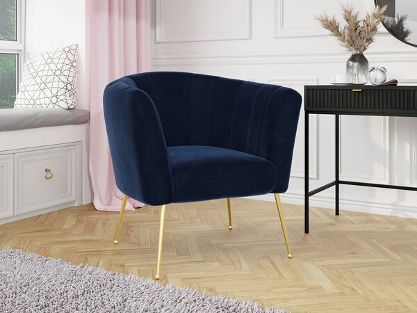 Mirjan24 Čalúnené kreslo Rimilo, Dostupné poťahy: Magic Velvet 2217 5903211173264