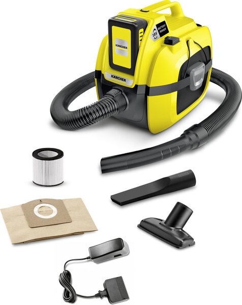 Batériový mokro suchý vysávač WD 1 Compact Battery Set
