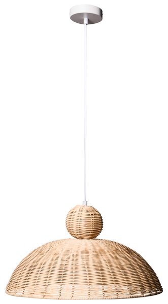 Závesná lampa prírodná ratan ručne pletené tienidlo na strop moderný boho štýl jedáleň obývacia izba