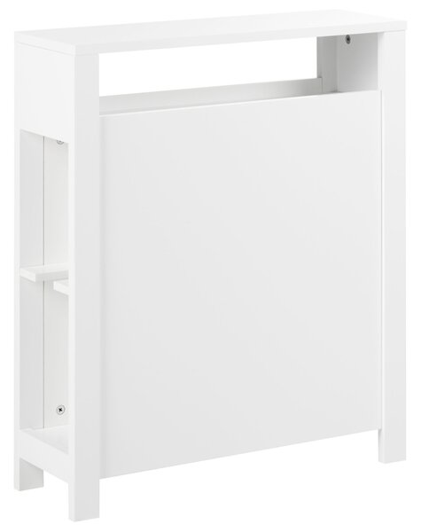 Kúpeľňová skrinka biela MDF 20 x 70 cm s košíkmi úložný priestor moderný štýl kúpeľňa