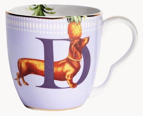 Hrnček z jemného kostného porcelánu Dog