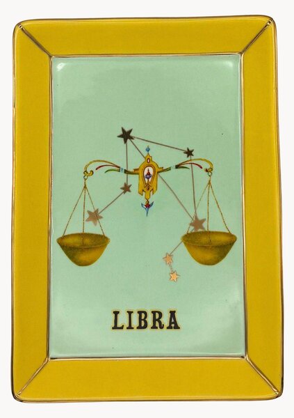 Dekoračný podnos z jemného kostného porcelánu Libra