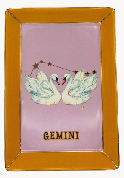 Dekoračný podnos z jemného kostného porcelánu Gemini