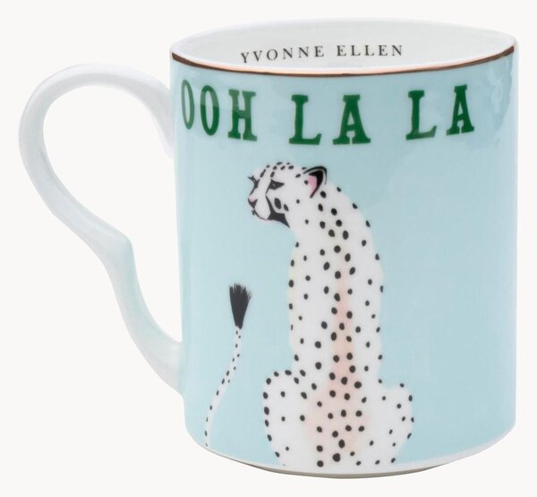 Hrnček z jemného kostného porcelánu Ooh La La