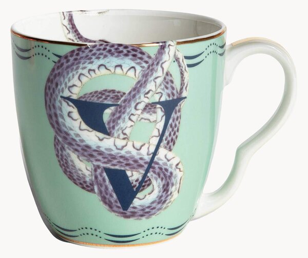 Hrnček z jemného kostného porcelánu Viper