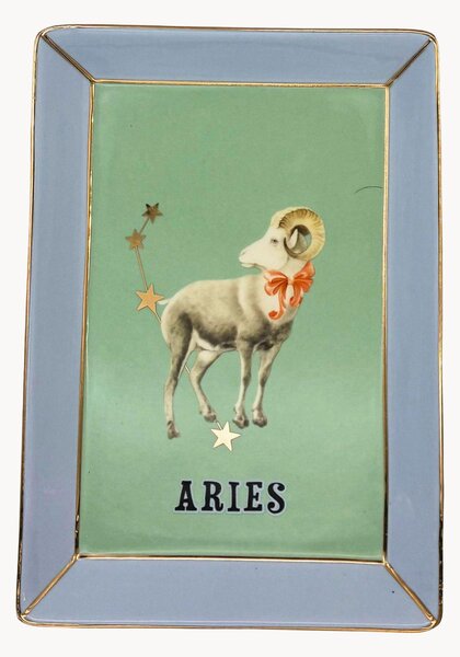 Dekoračný podnos z jemného kostného porcelánu Aries