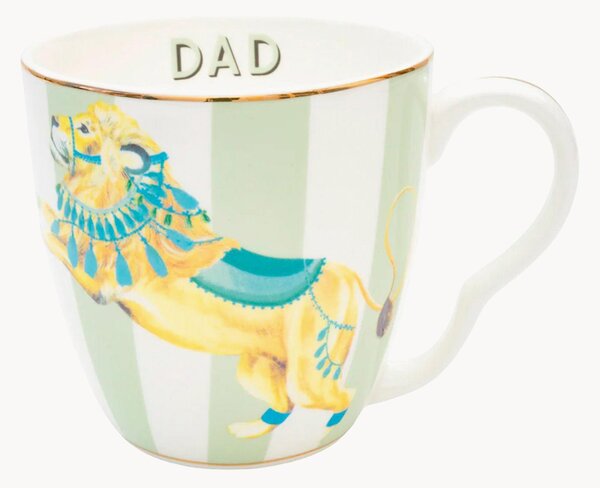 Hrnček z jemného kostného porcelánu Dad