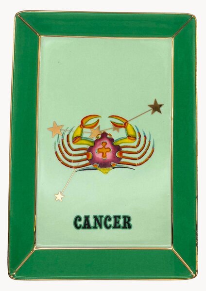 Dekoračný podnos z jemného kostného porcelánu Cancer