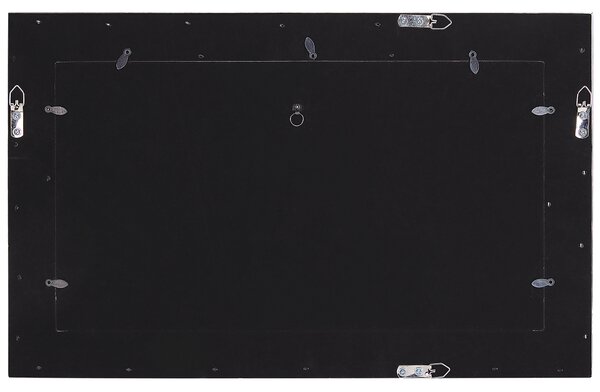 Rámček na fotky tmavé drevo 32 x 50 cm na 3 fotografie 10 x 15 cm koláž fotorámik moderný štýl dekorácie doplnky