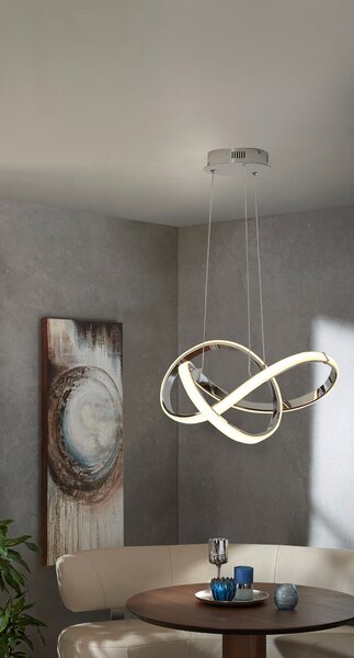 ZÁVESNÉ LED SVIETIDLO, 55/150 cm Dieter Knoll - Interiérové svietidlá