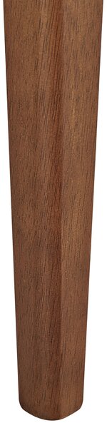 Lavička do predsiene tmavé drevo MDF svetlosivý polyester čalúnené sedadlo retro tradičný dizajn