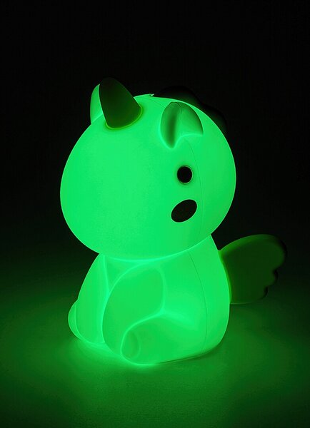 Detská LED RGB nabíjacia lampička Unicoo 0,45W stmievateľná – LED lustre a svietidlá > Výber LED svietidla podľa miestnosti > LED svietidlá