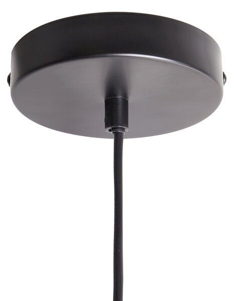 Závesná lampa zlatá železo kovové tienidlo osvetlenie moderný glamour štýl obývačka spálňa