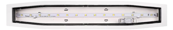 Biele prisadené protipanické osvetlenie autotest 6W IP54 – LED núdzové a protipanické osvetlenie