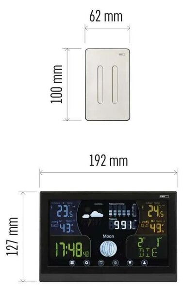 Domáca bezdrôtová meteostanica – Elektro > Meteostanice a teplomery