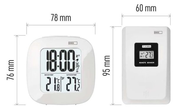 Domáci digitálny bezdrôtový teplomer – Elektro > Meteostanice a teplomery