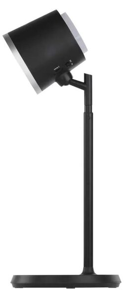Čierna LED stolová nabíjacia magnetická lampa Abbie 4v1 6W – LED lampičky a baterky > Stolové LED lampičky