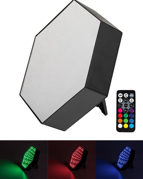 Čierna LED RGB nabíjacia lampa Jocker 1W s DO – LED lampičky a baterky > Stolové LED lampičky