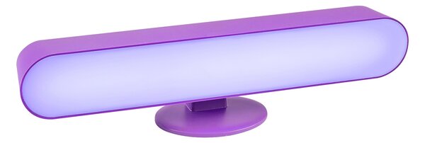 Fialová LED RGB nabíjacia lampa Parker 3W s DO – LED lampičky a baterky > Stolové LED lampičky