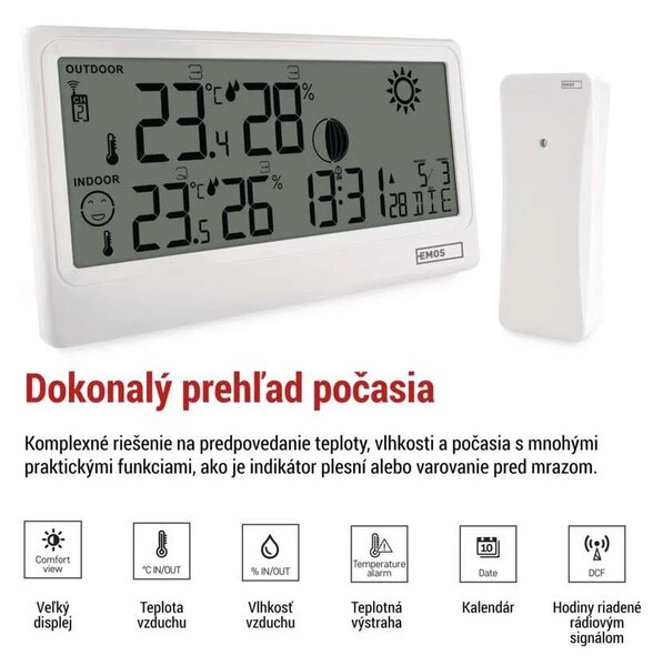 Domáca bezdrôtová meteostanica – Elektro > Meteostanice a teplomery