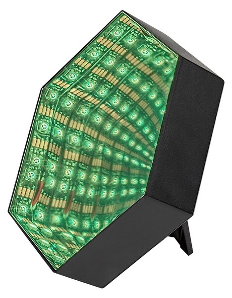 Čierna LED RGB nabíjacia lampa Jocker 1W s DO – LED lampičky a baterky > Stolové LED lampičky