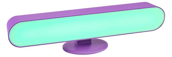 Fialová LED RGB nabíjacia lampa Parker 3W s DO – LED lampičky a baterky > Stolové LED lampičky