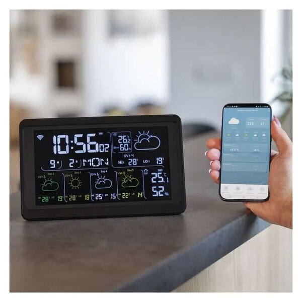 GoSmart Domáca bezdrôtová meteostanica s WiFi – Elektro > Meteostanice a teplomery