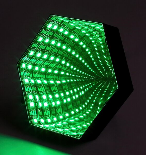Čierna LED RGB nabíjacia lampa Jocker 1W s DO – LED lampičky a baterky > Stolové LED lampičky