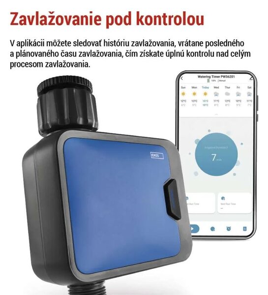 GoSmart zavlažovacie hodiny s 1 výstupom – Inteligentná domácnosť
