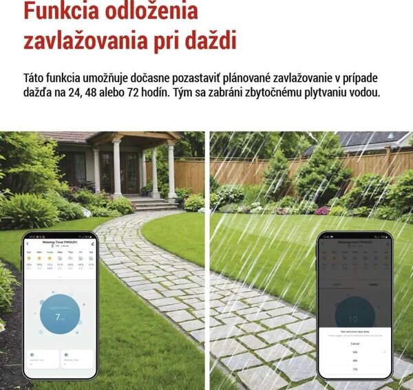 GoSmart zavlažovacie hodiny s 1 výstupom – Inteligentná domácnosť