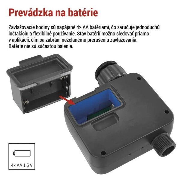 GoSmart zavlažovacie hodiny s 1 výstupom – Inteligentná domácnosť