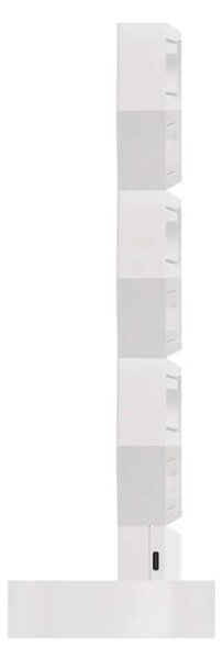 GoSmart RGBIC Biela LED stolová lampička Hexagon 5,5W s WiFi – LED lampičky a baterky > Stolové LED lampičky