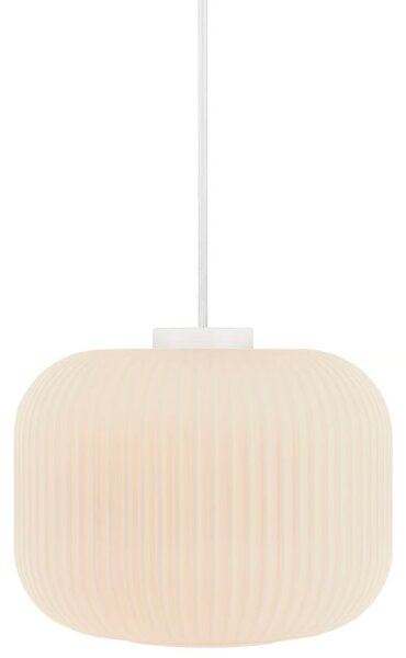 Závesný luster z opálového skla Milford pre žiarovku E27 ø30cm – LED lustre a svietidlá > Lustre > Závesné lustre