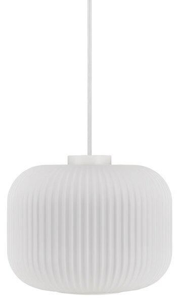 Závesný luster z opálového skla Milford pre žiarovku E27 ø30cm – LED lustre a svietidlá > Lustre > Závesné lustre