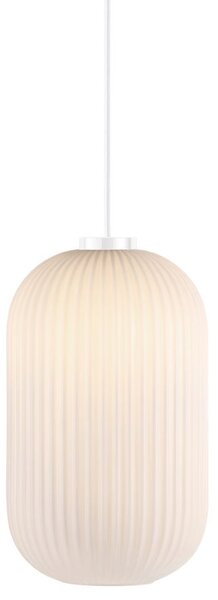 Závesný luster z opálového skla Milford pre žiarovku E27 ø20cm – LED lustre a svietidlá > Lustre > Závesné lustre