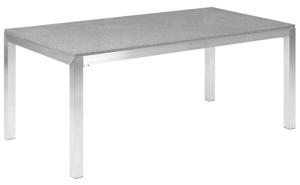 Záhradný stôl Grosso (tmavosivá) (leštený granit v celku). Vlastná spoľahlivá doprava až k Vám domov. 1010101