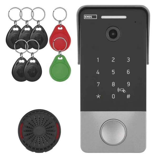 GoSmart Domový videozvonček IP-21PoE s dverným zámkom s WiFi – Inteligentná domácnosť > GoSmart