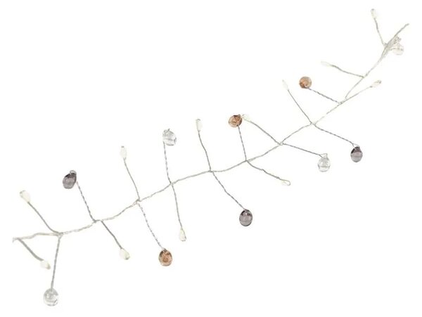 LED sviatočná girlanda kamienky 1,2 m – LED lustre a svietidlá > sviatočné osvetlenie > sviatočné girlandy