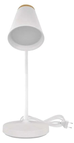 Biela LED stolová lampička Tara 4,5W – LED lampičky a baterky > Stolové LED lampičky
