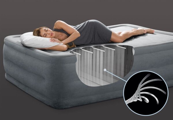Intex Matrac do manželskej postele s automatickou pumpou - 203x152 cm INTEX 64418