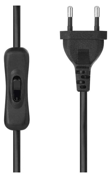 Čierna stolová lampa Nina pre žiarovku E27 – LED lampičky a baterky > Stolové LED lampičky