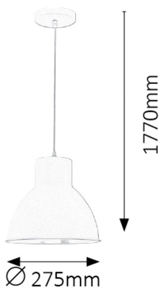 Antracitový závesný luster Derek pre žiarovku E27 – LED lustre a svietidlá > Lustre